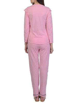 printed nightwear pajama set - 15733005 - Standard Image - 3