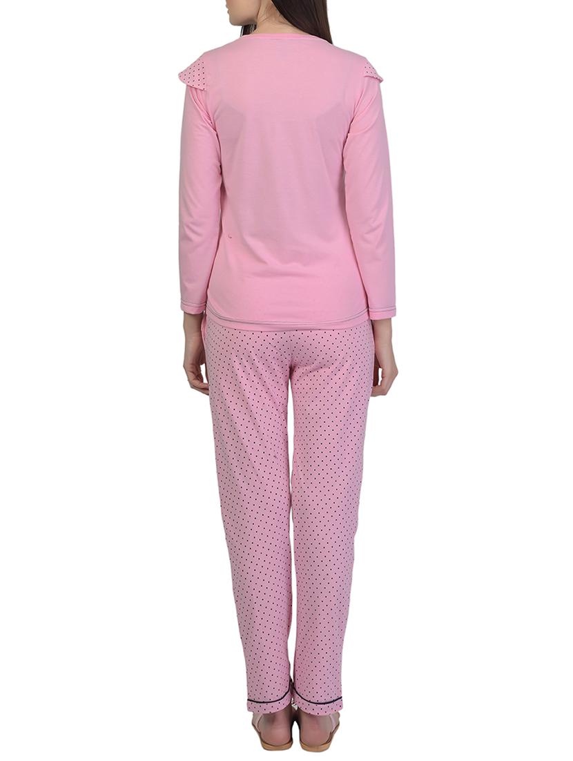 printed nightwear pajama set - 15733005 - Zoom Image - 3