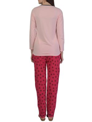 printed nightwear pajama set - 15733006 - Standard Image - 3