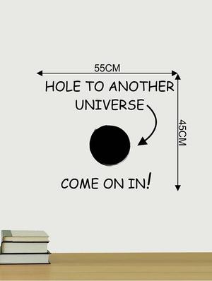 Rawpockets Wall Decals ' Living Room Another Universe Gateway ' Wall stickers (PVC Vinyl) Multicolour - 15733872 - Standard Image - 3