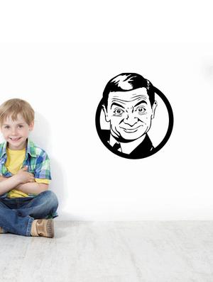 Rawpockets Wall Decals ' Mr.Bean - Rowan ' Wall stickers (PVC Vinyl) Multicolour - 15734074 - Standard Image - 3