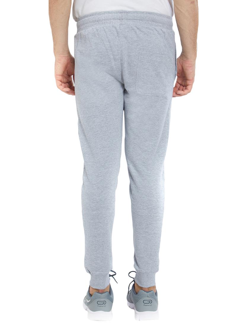 grey cotton jogger - 15734604 - Zoom Image - 3
