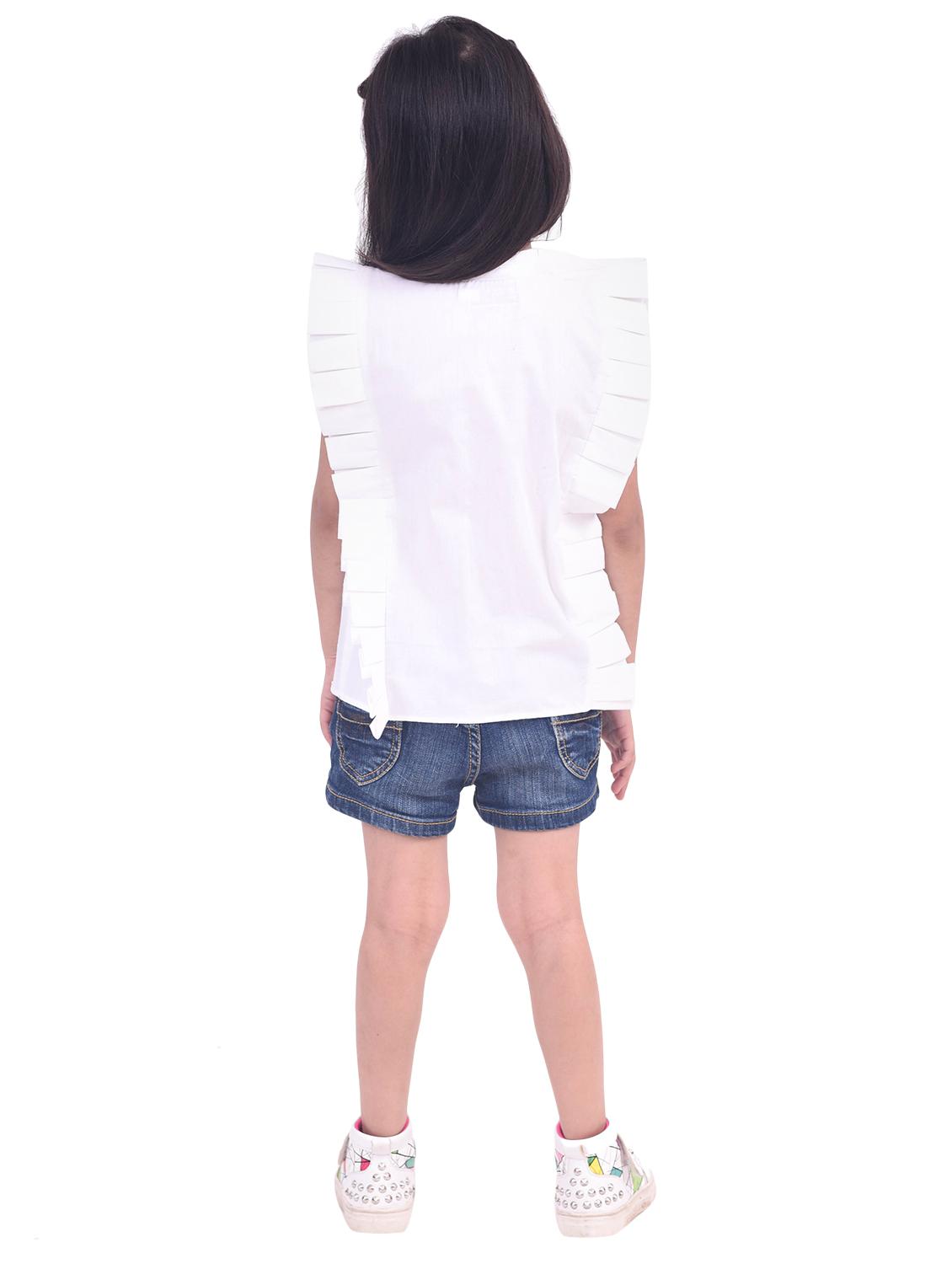 white cotton top - 15734615 - Zoom Image - 3