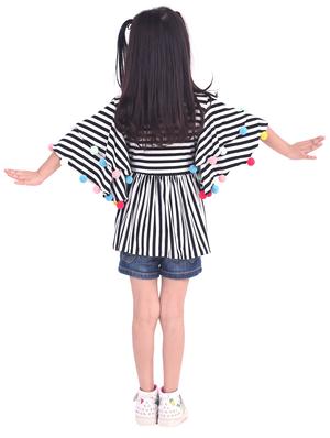 black cotton blend top - 15734617 - Standard Image - 3