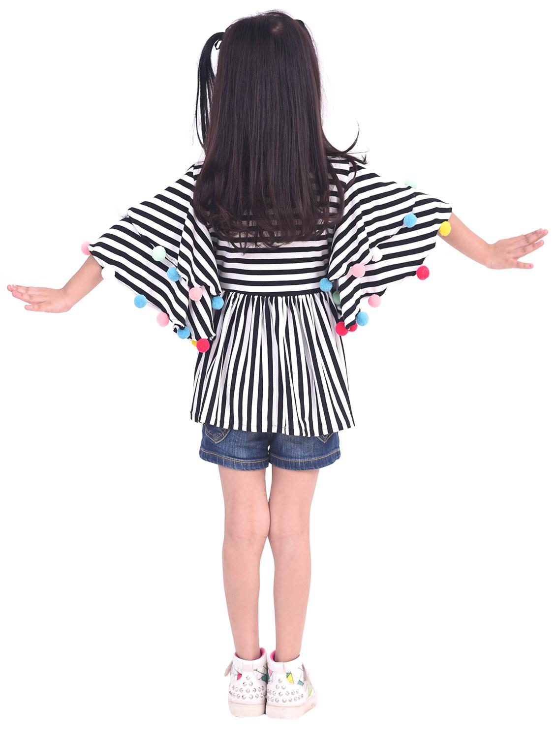 black cotton blend top - 15734617 - Zoom Image - 3