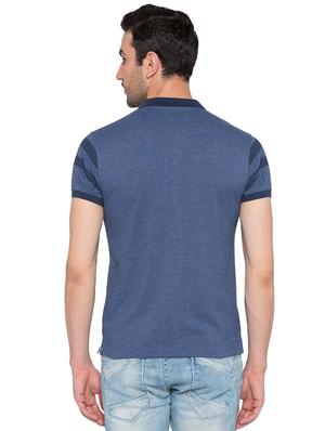 blue cotton polo t-shirt - 15735246 - Standard Image - 3