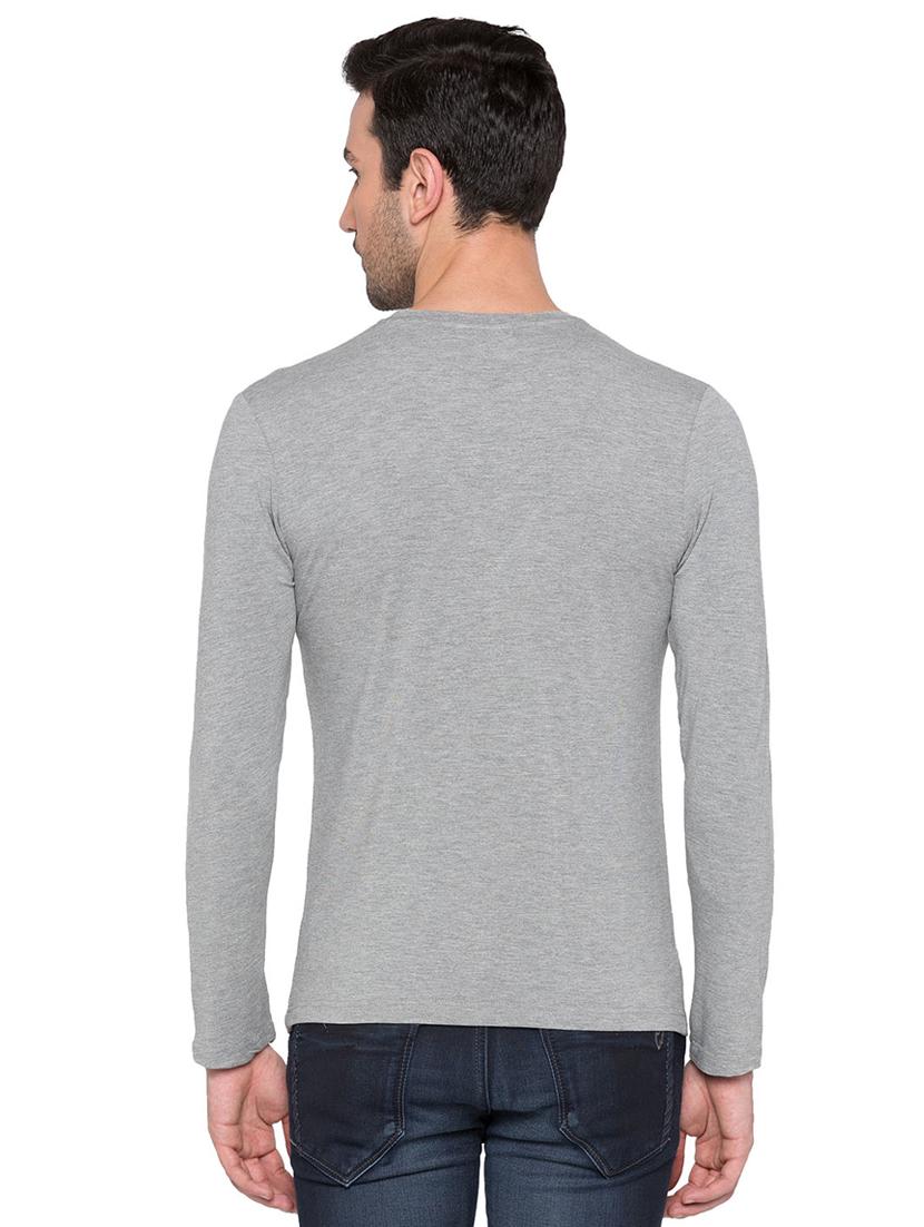 grey viscose t-shirt - 15735269 - Zoom Image - 3