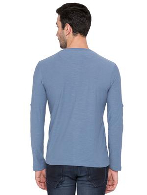 blue cotton t-shirt - 15735276 - Standard Image - 3