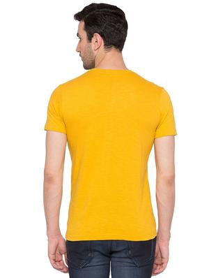 yellow cotton t-shirt - 15735282 - Standard Image - 3
