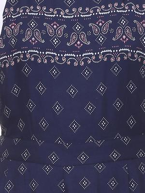 turn up hem printed dungaree - 15735395 - Standard Image - 3