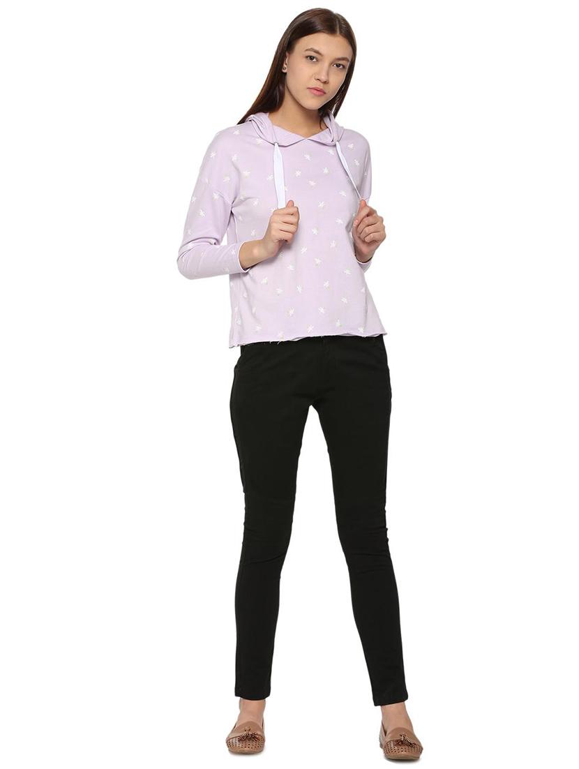 drop shoulder quirky hooded sweatshirt - 15735416 - Zoom Image - 3