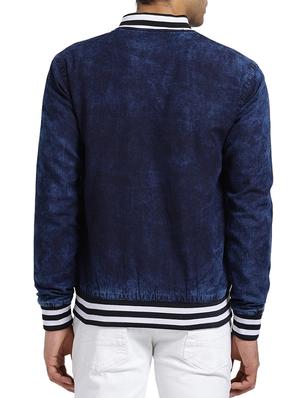 blue cotton denim jacket - 15735687 - Standard Image - 3