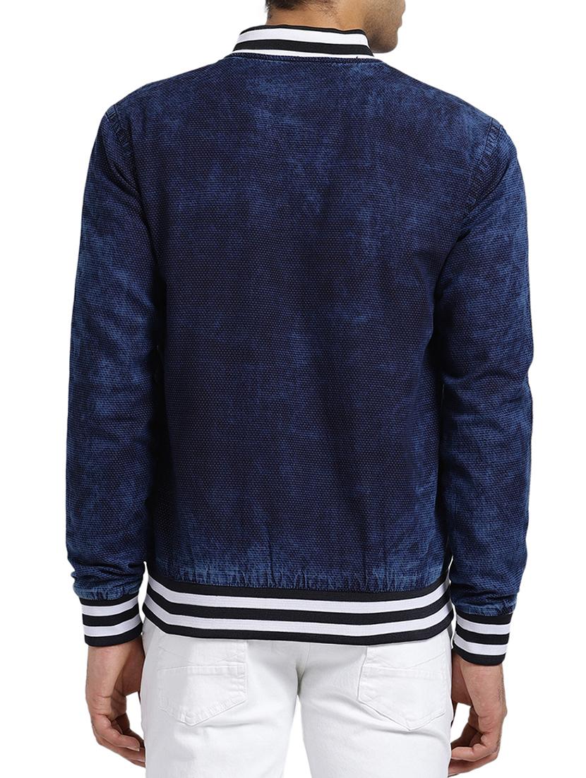 blue cotton denim jacket - 15735687 - Zoom Image - 3