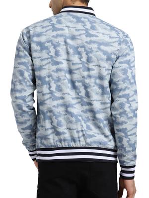 blue cotton denim jacket - 15735688 - Standard Image - 3
