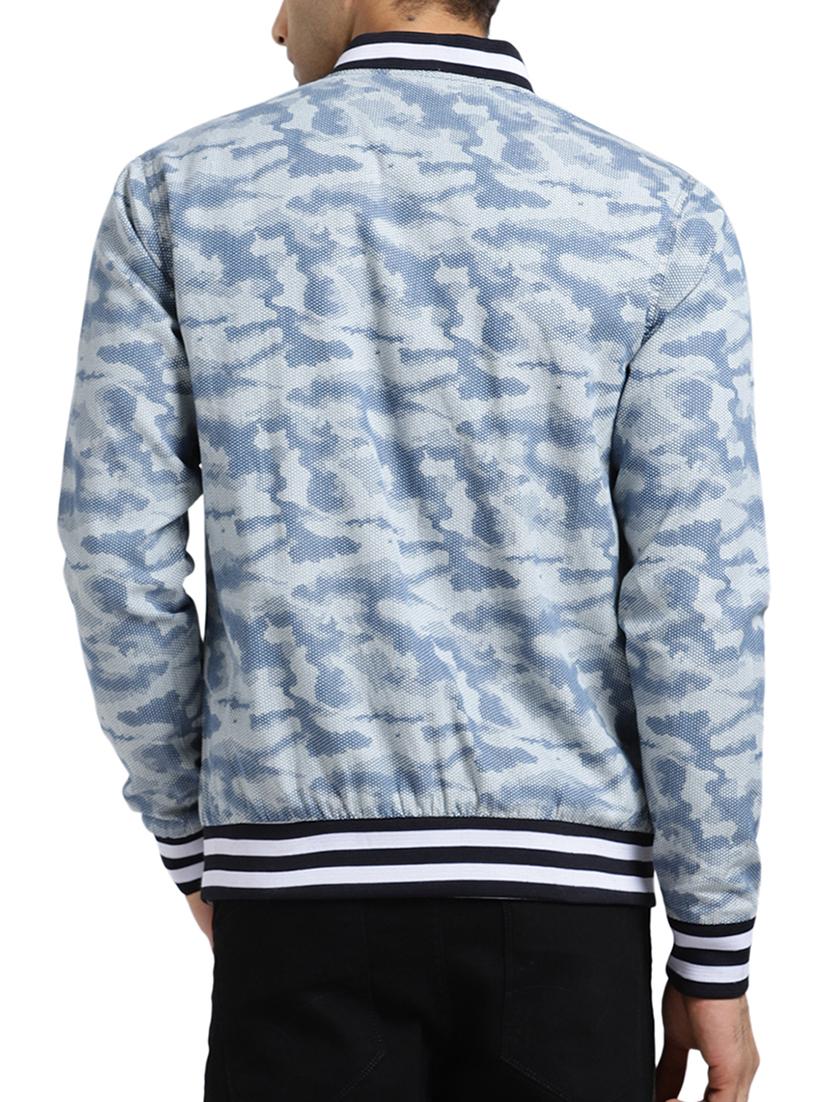 blue cotton denim jacket - 15735688 - Zoom Image - 3