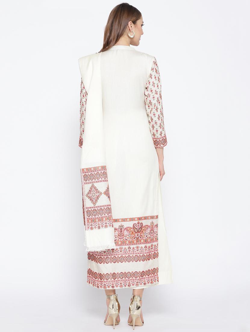 Self-design unstitched pant suit - 15735763 - Zoom Image - 3