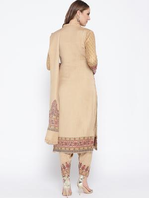 Self-design unstitched salwar suit - 15735775 - Standard Image - 3
