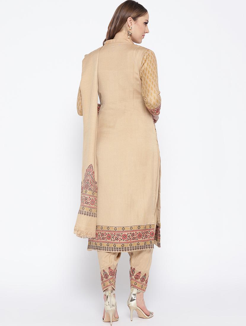 Self-design unstitched salwar suit - 15735775 - Zoom Image - 3