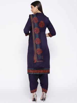 Self-design unstitched salwar suit - 15735779 - Standard Image - 3