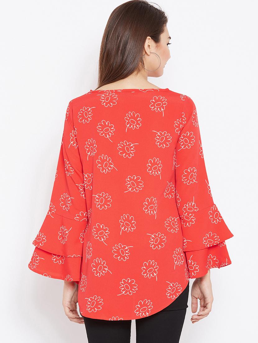 keyhole neck high low tunic - 15735876 - Zoom Image - 3