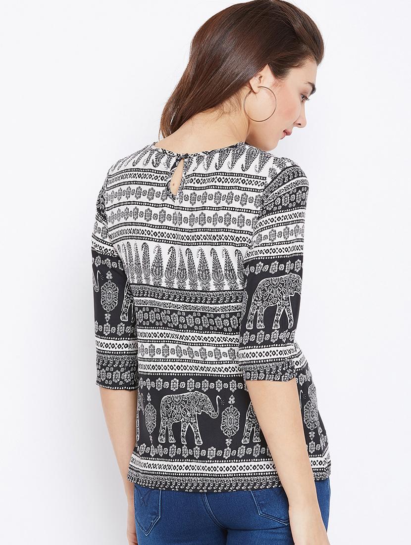 keyhole back printed top - 15735887 - Zoom Image - 3
