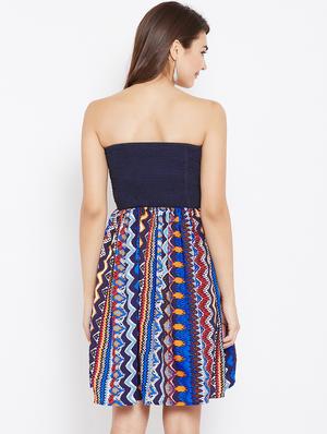 smocking detail tube dress - 15735927 - Standard Image - 3