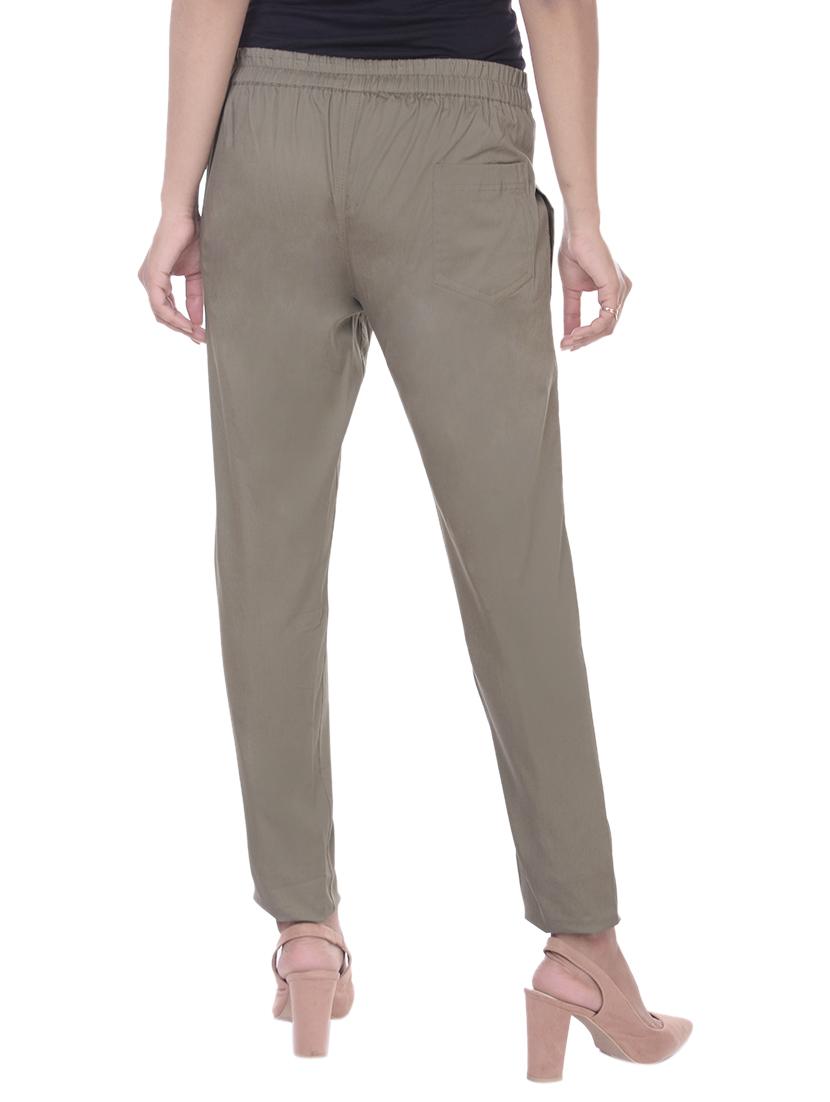 elasticated waist pleated trouser - 15735971 - Zoom Image - 3