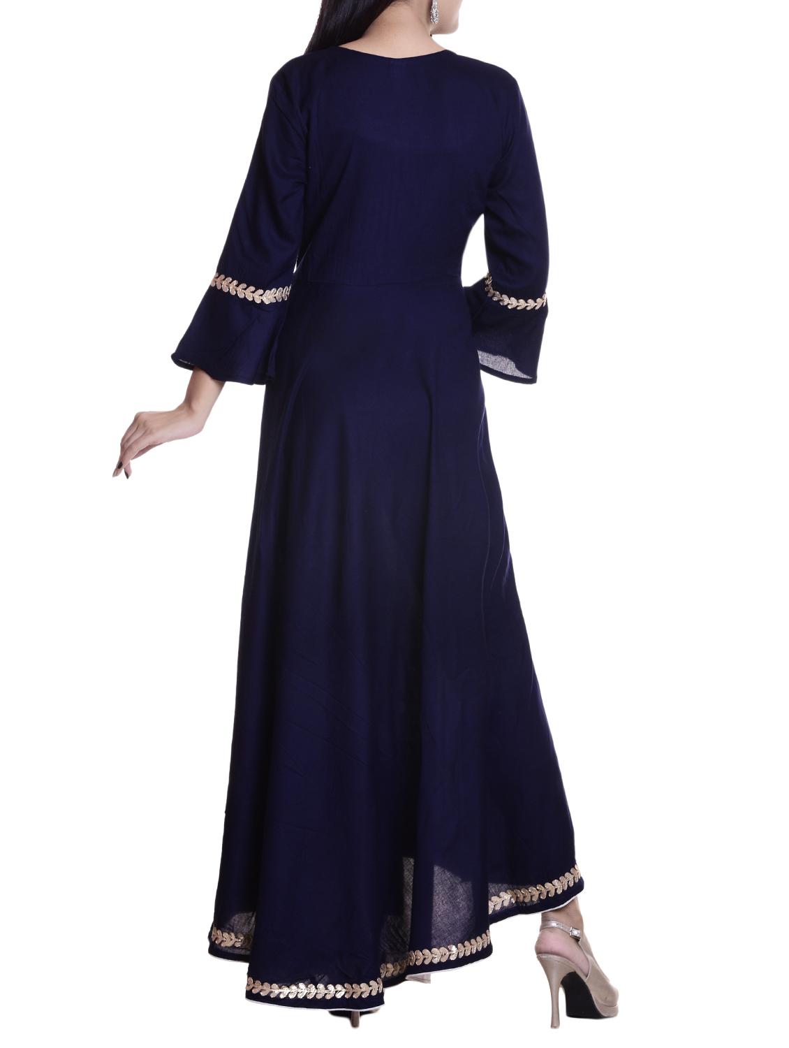 Gotta work bell sleeves kurta - 15736467 - Zoom Image - 3