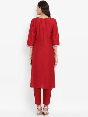 Printed straight kurta - 15737026 - Standard Image - 3