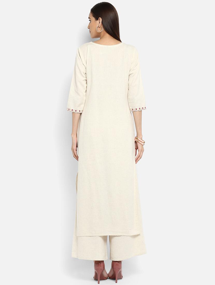 Printed straight kurta - 15737034 - Zoom Image - 3
