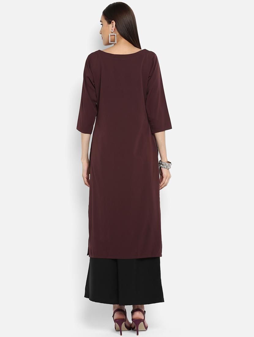 Printed straight kurta - 15737042 - Zoom Image - 3