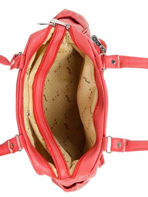 red leatherette (pu) regular handbag - 15737058 - Standard Image - 3