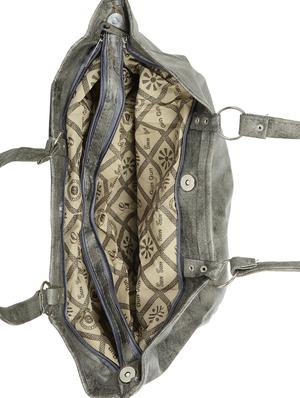 black leatherette (pu) regular handbag - 15737079 - Standard Image - 3
