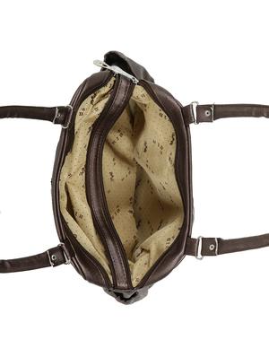 purple leatherette (pu) regular handbag - 15737102 - Standard Image - 3