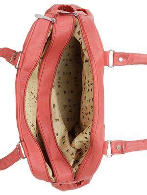red leatherette (pu) regular handbag - 15737110 - Standard Image - 3