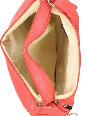 pink leatherette (pu) regular sling bag - 15737263 - Standard Image - 3