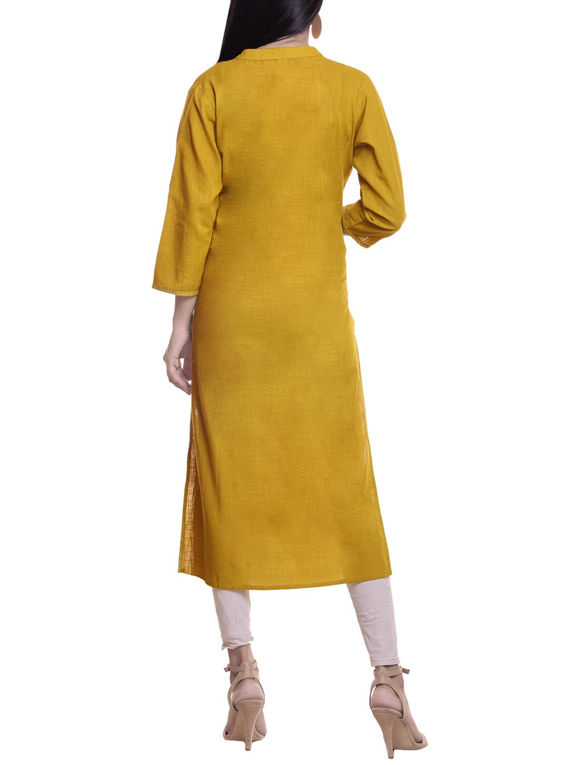 sequin straight kurta - 15737486 - Zoom Image - 3