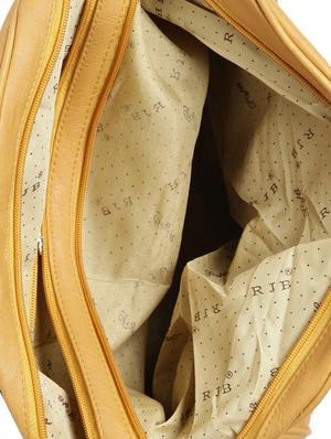 yellow leatherette (pu) fashion backpack - 15737528 - Standard Image - 3