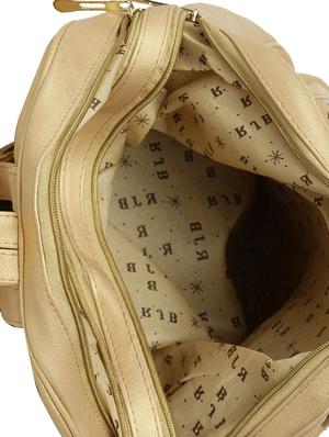beige leatherette (pu) fashion backpack - 15737531 - Standard Image - 3