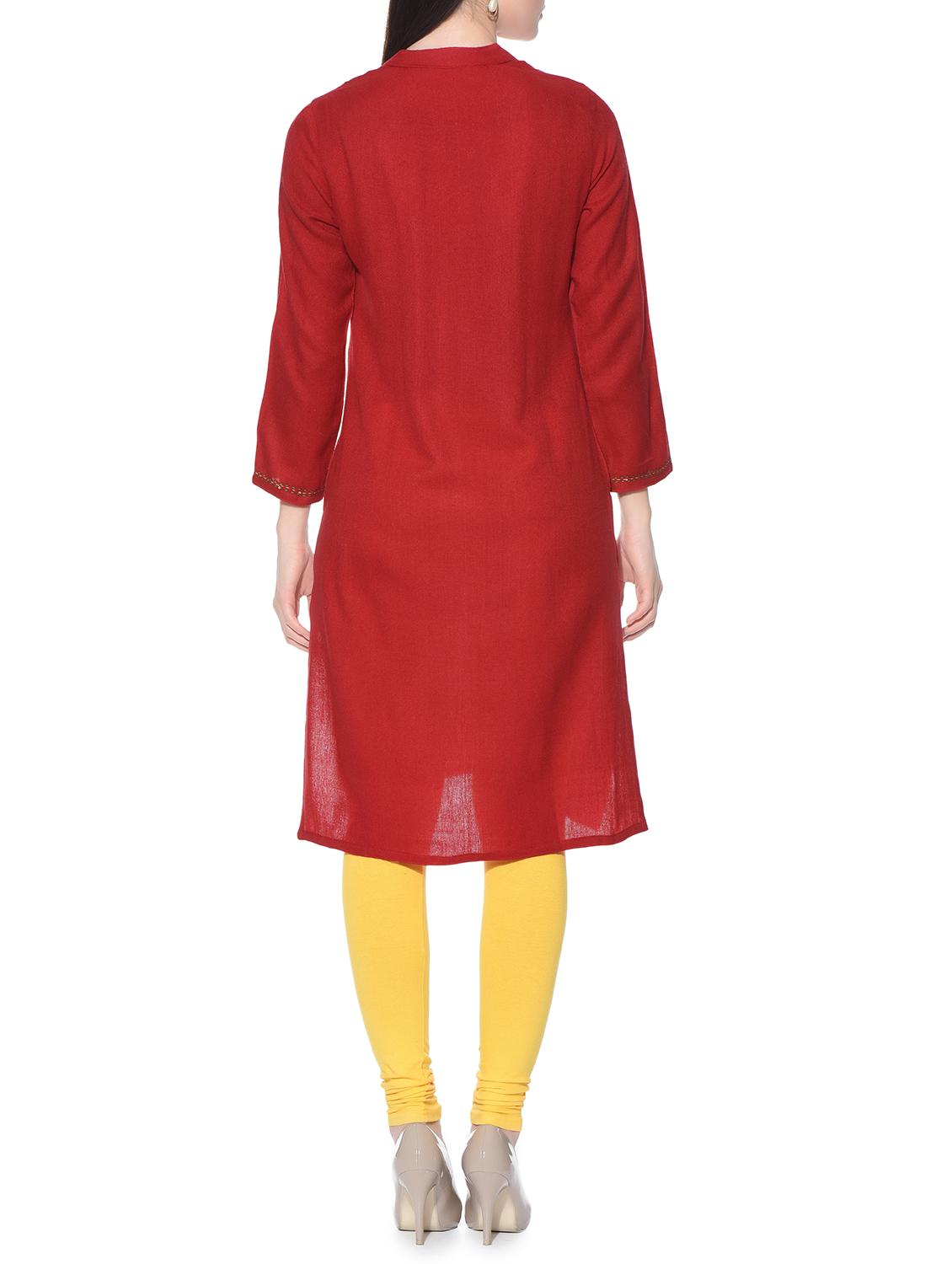 Kaantha straight kurta - 15737564 - Zoom Image - 3