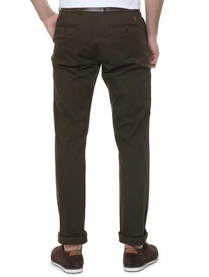 brown cotton chinos - 15737580 - Standard Image - 3