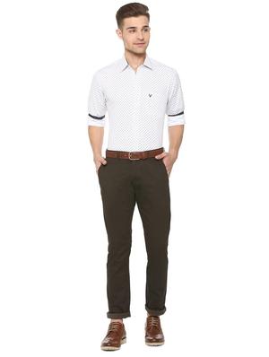 brown cotton chinos - 15737584 - Standard Image - 3