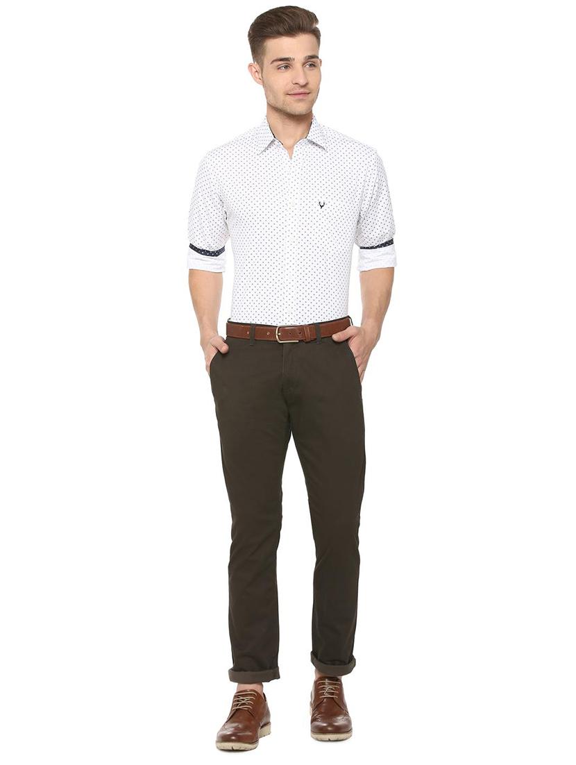 brown cotton chinos - 15737584 - Zoom Image - 3