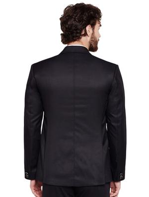 black polyester single breasted blazer - 15737672 - Standard Image - 3