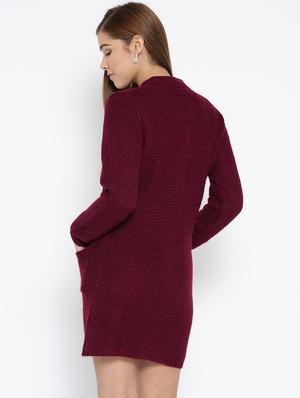 pocket detail woolen cardigan - 15737790 - Standard Image - 3