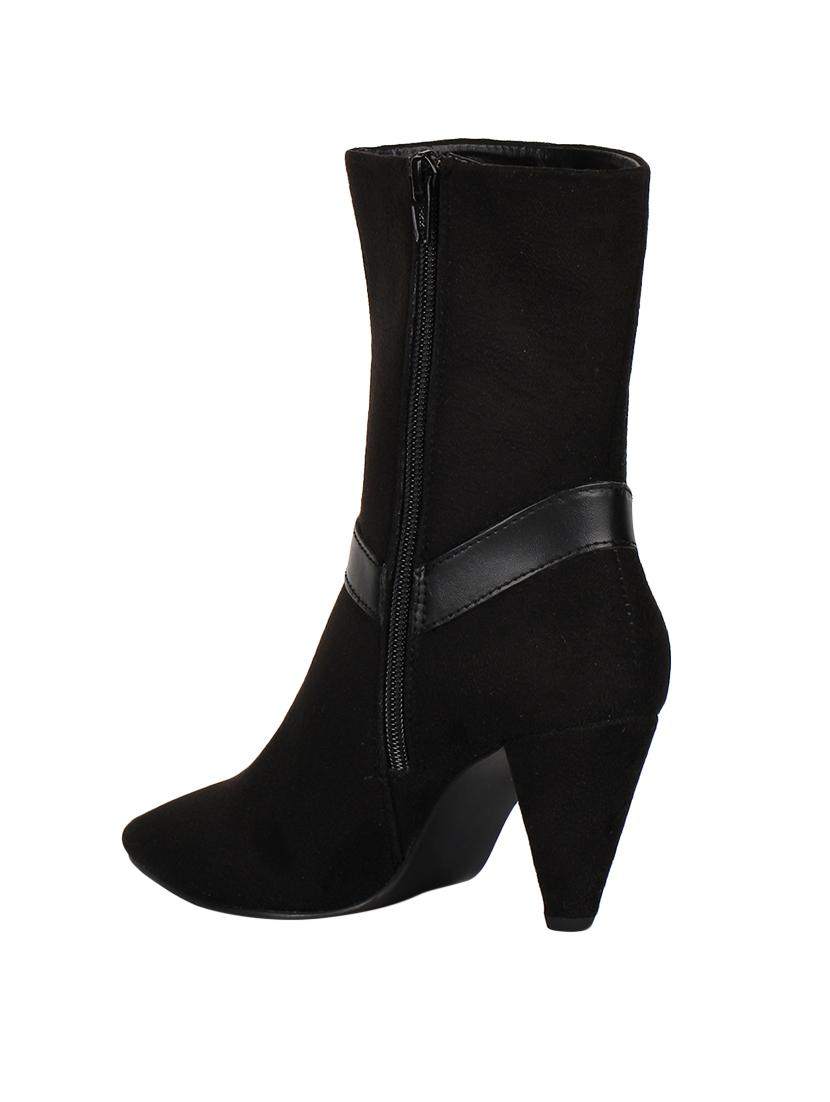 black zipper ankle boots - 15737852 - Zoom Image - 3