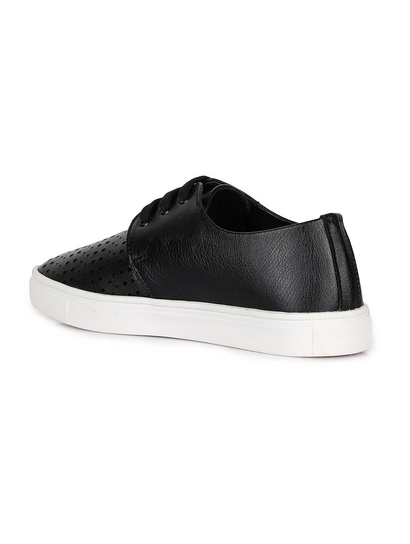 black lace-up sneakers - 15737882 - Zoom Image - 3