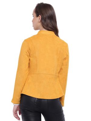 mock neck zipper detail jacket - 15737940 - Standard Image - 3