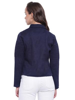 pintucked sleeved zipper detail jacket - 15737947 - Standard Image - 3