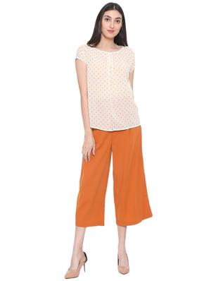 polka dotted pleated top - 15738078 - Standard Image - 3